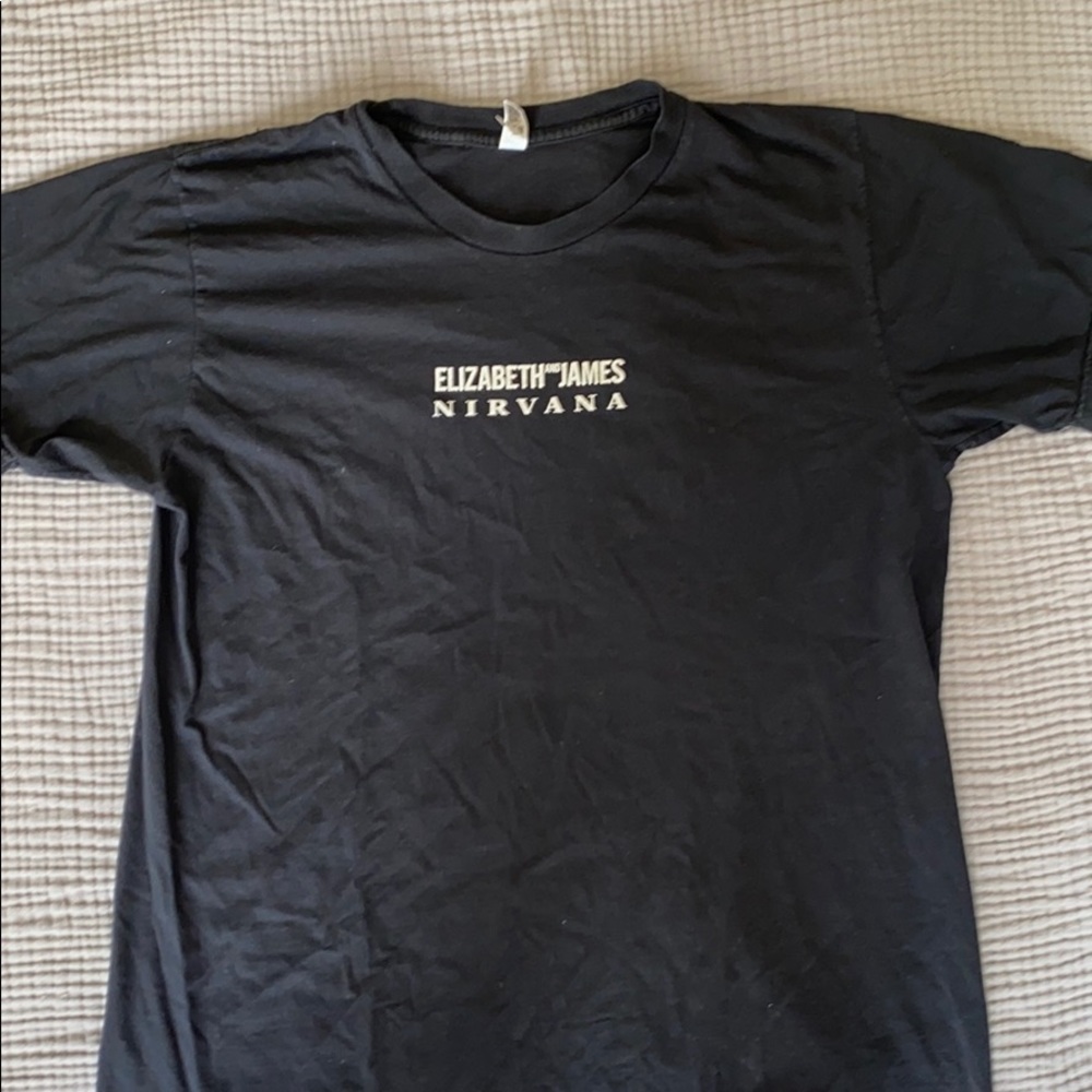 Elizabeth and James nirvana tee